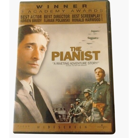 The Pianist DVD 2003 Widescreen Universal Studios Movie - Picture 1 of 4